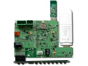 Air quality monitoring host board